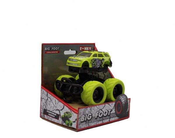 Внедорожник Funky Toys с краш-эффектом зеленый 60008