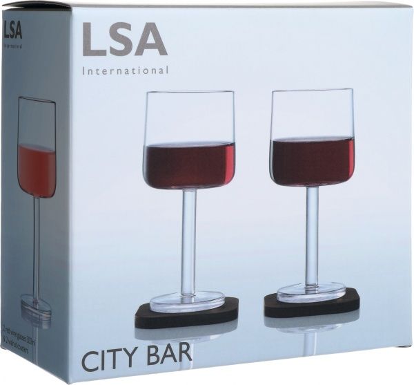 Набор бокалов для вина City Bar 300 мл 2 шт. LSA