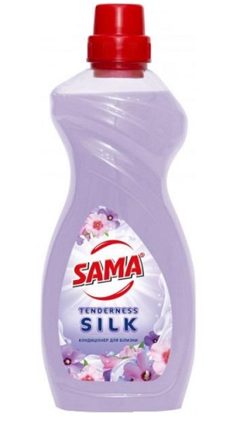 Кондиционер-ополаскиватель SAMA Нежность шелка 950 г