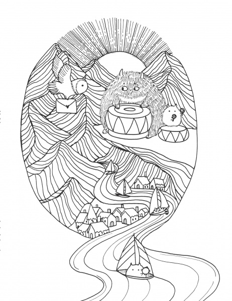 Книга-раскраска Лулу Майо «Майже мільйон чарівняшок» 978-617-7853-90-8