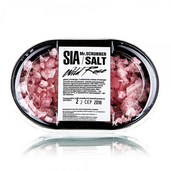 Соль с эфирным маслом Mr.SCRUBBER Wild Rose 400 мл