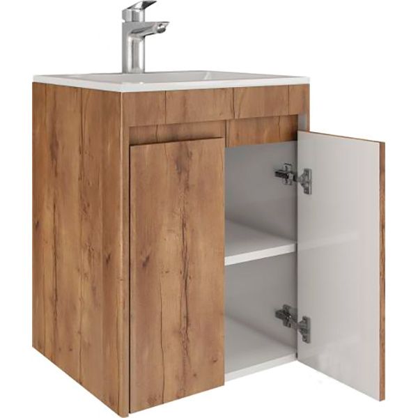 Тумба подвесная Water House Preference N1 50 МДФ дуб тоскана под умывальник Como 50