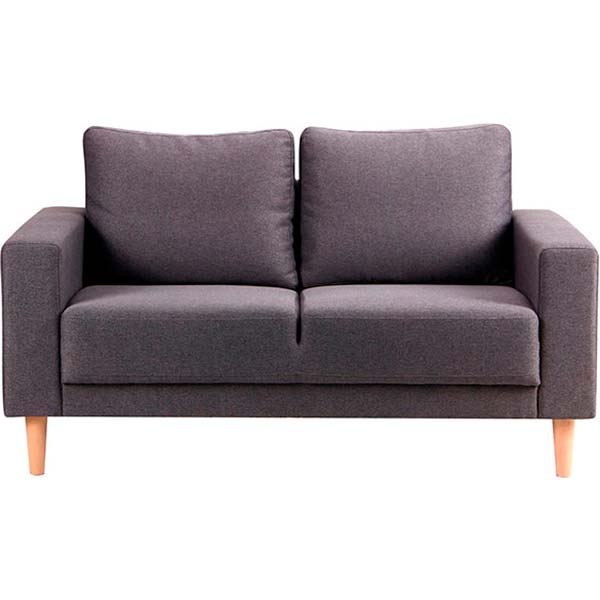 Диван прямий AMF Art Metal Furniture Monet 2-містний нерозкладний сірий 1400x780x790 мм