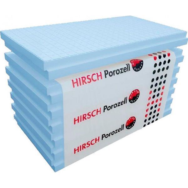 Пенопласт 35 HIRSCH EPS-100 для утепления фундамента 100 мм