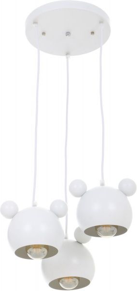 Підвіс Accento lighting Micky 3x40 Вт E27 білий 