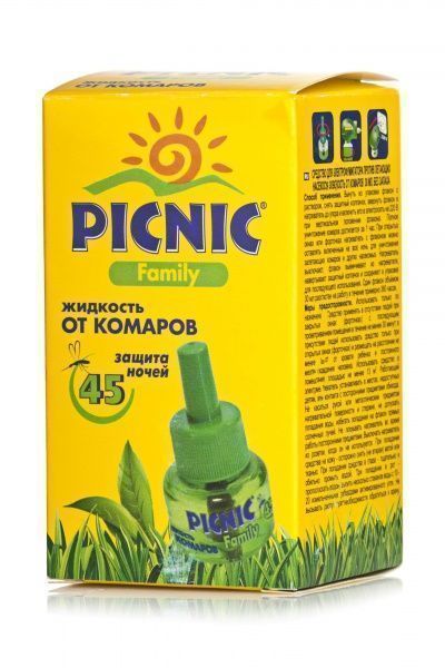 Засіб для захисту від комарів Picnic Family 45 ночей 30 мл
