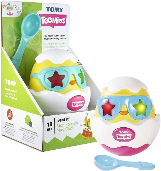 Игрушка Tomy музыкальная Разбей яйцо! T72816C