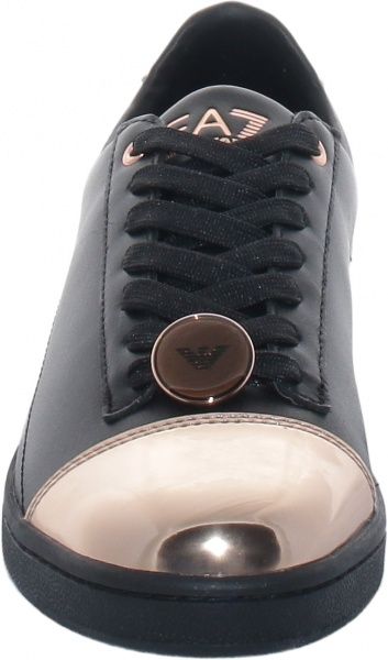 Кросівки EA7 LEATHER_SNEAKER X8X042-XK074-A981 р.US 5,5 чорний
