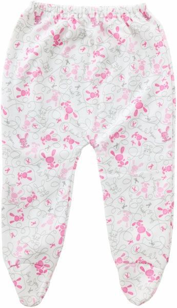 Ползунки Моя планета П 402 р.62 белый с рисунком 