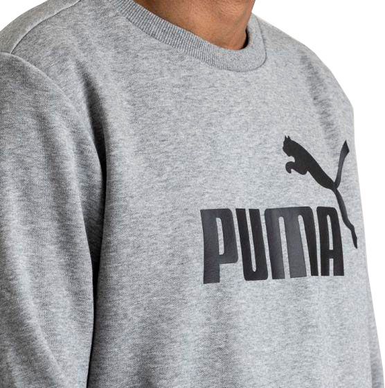 Джемпер Puma Essentials Fleece Crew Sweat 85174703 р. S серый