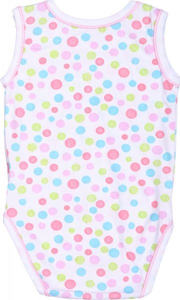 Боди для девочки Фламинго 44 160-127 р.74 белый с рисунком 