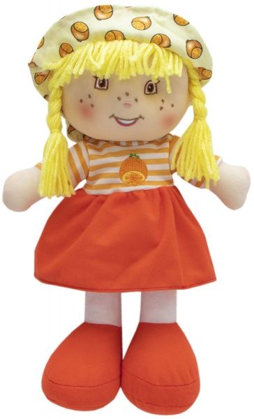 Кукла Девилон 860869 мягконабивная с вышитым личиком 36 см красная