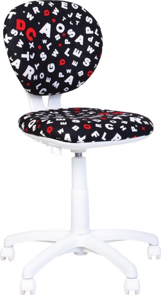 Кресло детское Nowy Styl KENDIGTSWHITE SPR-10 черный/с буквами 