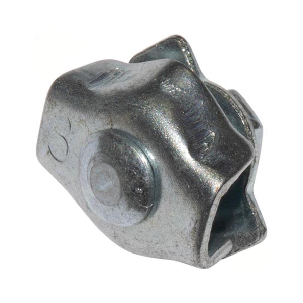 Затискач для троса одинарний 3 мм