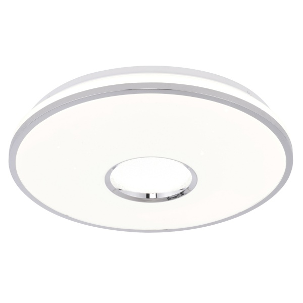 Светильник светодиодный RGB 36 Вт белый/хром 3000-6500 К INL-9465C-36 White & Chrome 