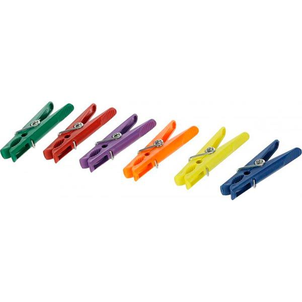 Прищепки пластик 20 шт. Помічниця