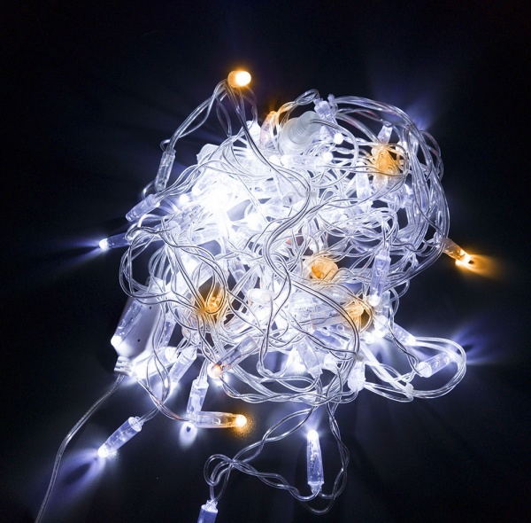 Электрогирлянда Starlight Бахрома Flash IP44 (57267) встроенный светодиод (LED) 75 ламп 2 м 