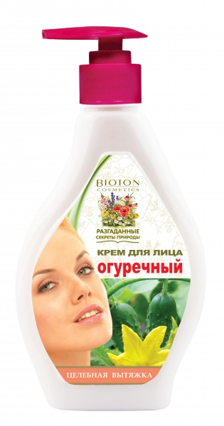 Крем для лица день-ночь Bioton Огуречный 350 мл
