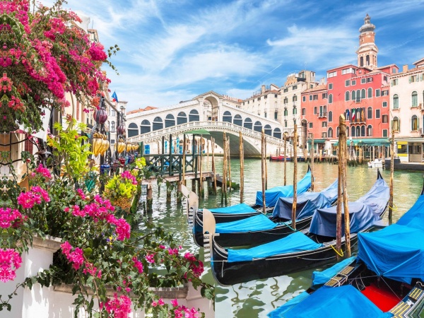 Репродукция Венеция в цветах 80x110 см Арт Фемелі 