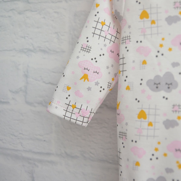 Комплект дитячого одягу Blanka Хмаринка бежевий р.80 110174 