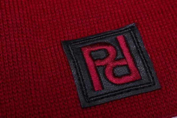 Комплект шапка + снуд унисекс Pompona р.52-54 бордовый 20 Z P 95 k 