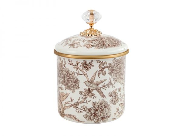 Банка для сипучих Пташка 1,25 емаль 763-008 Elmani