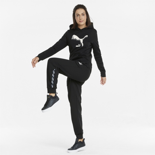 Джемпер Puma PUMA POWER Logo Hoodie 58954101 р. XS черный