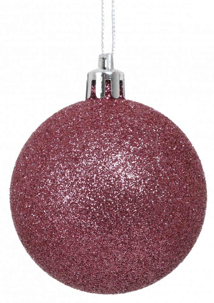 Набір ялинкових куль Ексклюзив винно-золото-зелений d 60 мм 100 шт./уп.