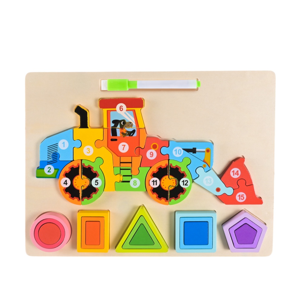 Пазл-вкладиш Shantou в асортименті 29,7х22,2 см C15043