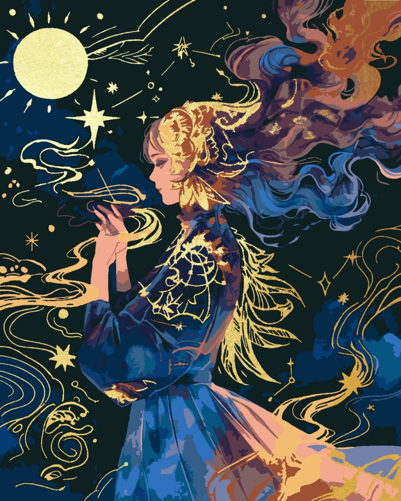 Набор для росписи по номерам Riviera Blanca Магия снов 40x50 см RB-0982