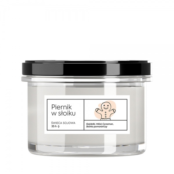 Свічка ароматична Aroma Home Kraft series Пряник в слоїку 140 г 103293 