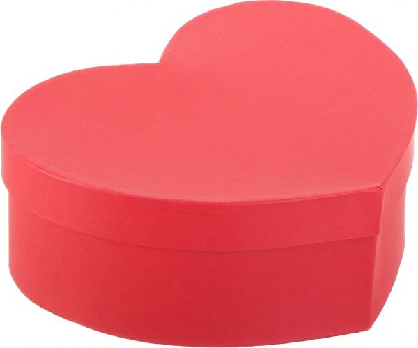 Коробка подарункова FLOCASE Серце 15 червона