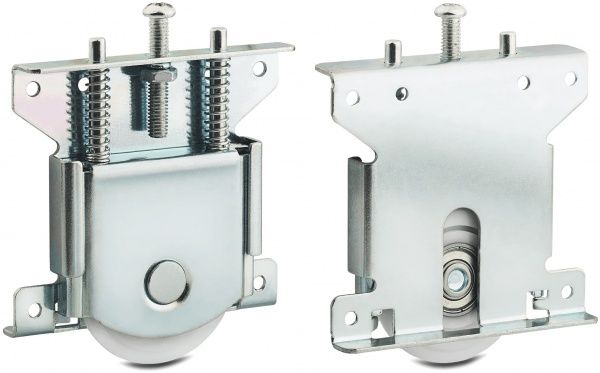 Комплект роликів 890 для механізму шаф-купе 4 шт. 90 кг