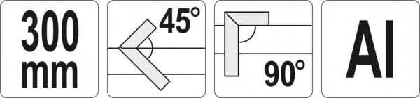 Кутник YATO 300 мм YT-7081