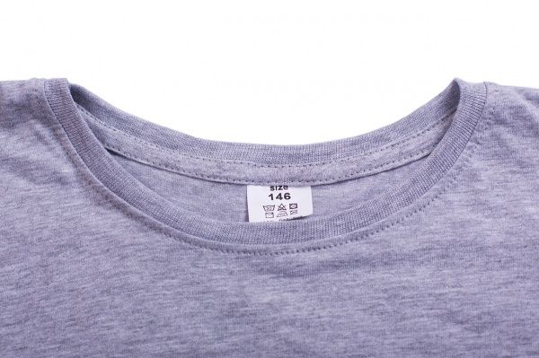 Футболка для хлопчика Luna Kids Rainbow р.116 сірий меланж 