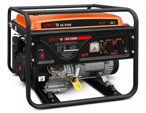 Генератор бензиновый DWT SZ-5500
