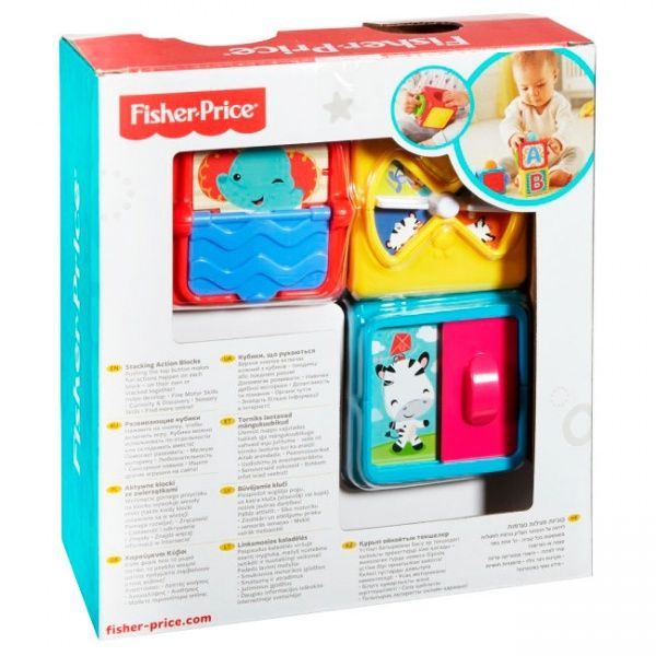 Кубики Fisher Price Яркие DHW15
