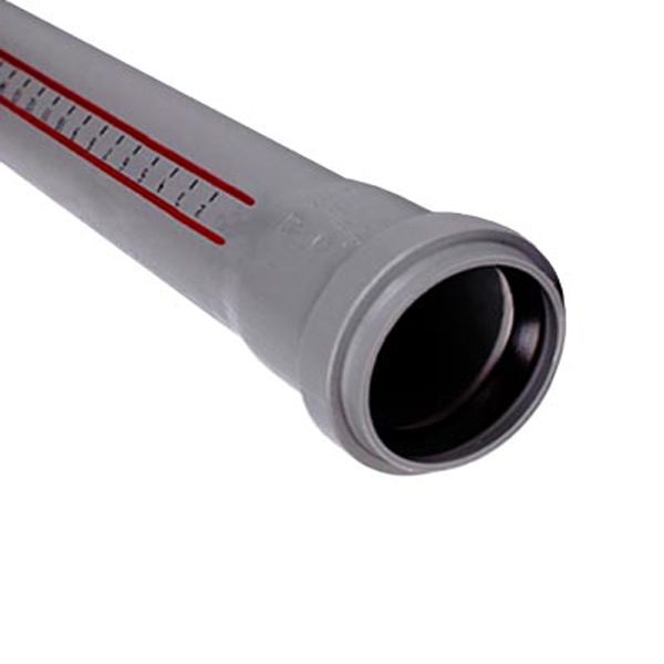 Труба з розтрубом Ostendorf ПП d50х500 мм