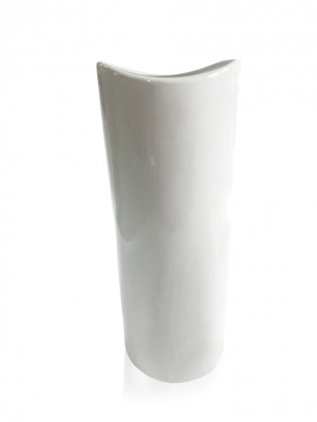 Ваза керамічна Eterna 210215 без деколі 29,5 см біла 