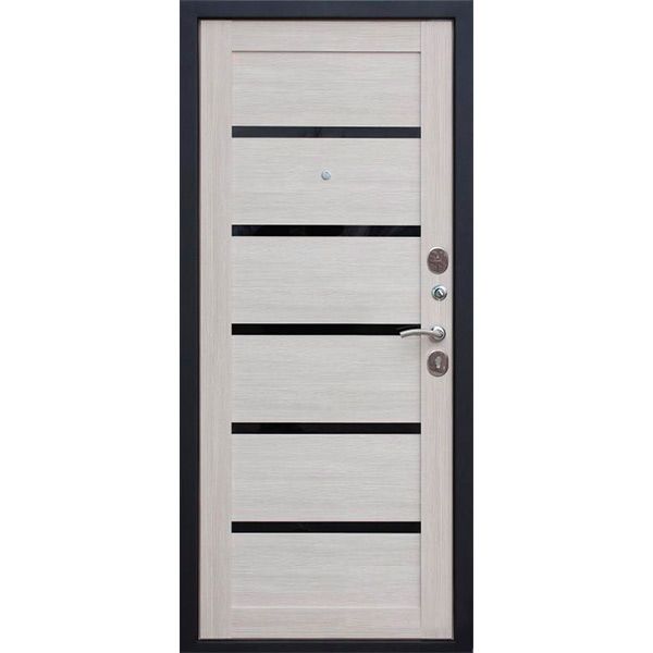 Двері вхідні Tarimus Гарда Муар Царга 2050x860 модрина мокко праві