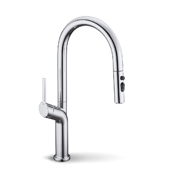 Смеситель для кухни FADO S.r.l MIX021011C выдвижной хром