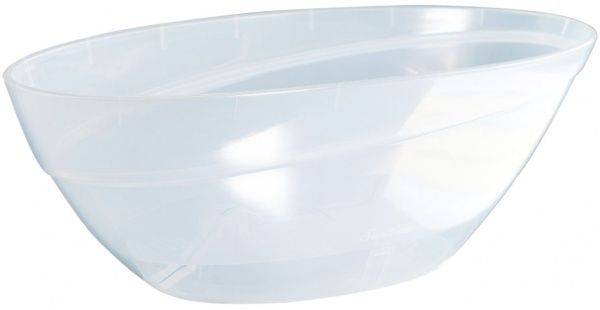Вазон пластиковый Santino Calipso овальный 3,3л прозрачный 