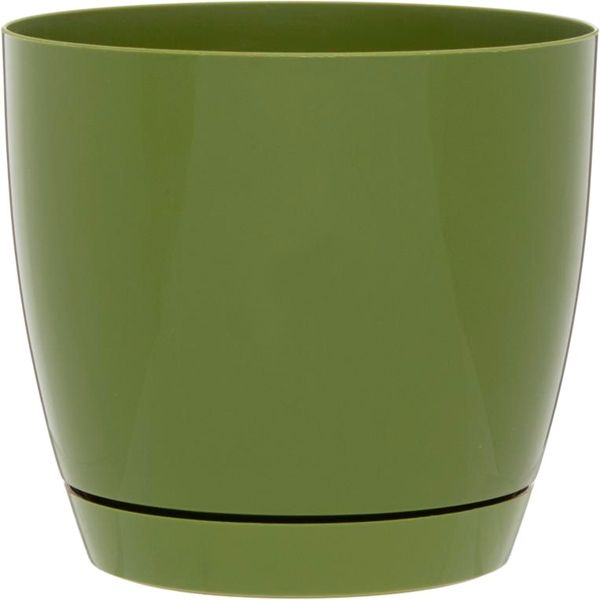 Горшок цветочный Декор-Престиж Тоскана-Круглая 13 1.6 л оливковый