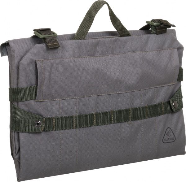 Каремат-трансформер Klark-KV (сидушка, каремат, носилки) серый