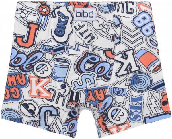 Трусы для мальчиков Bibo 22033 р.80 белый с синим 