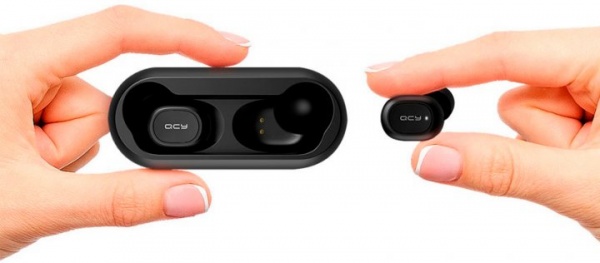 Навушники QCY T1C black (555740) 