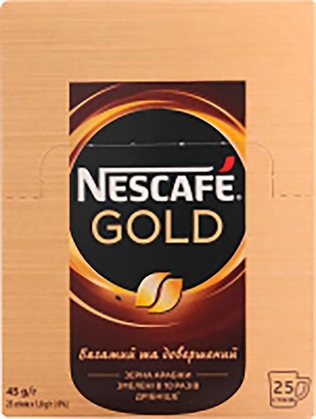 Кава розчинна Nescafe Gold Stick 1,8 г 
