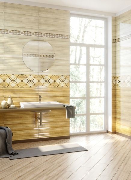 Плитка InterCerama Arce бежевий темний 178 022 15x60 