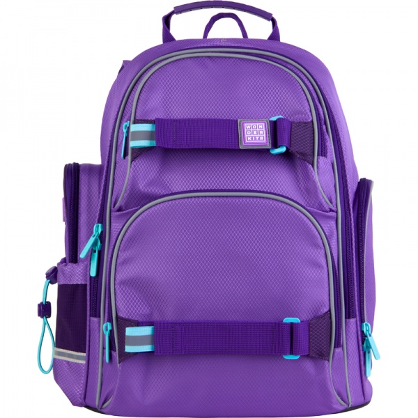 Рюкзак школьный KITE (пенал + сумка) WK 702 фиолетовый 48287