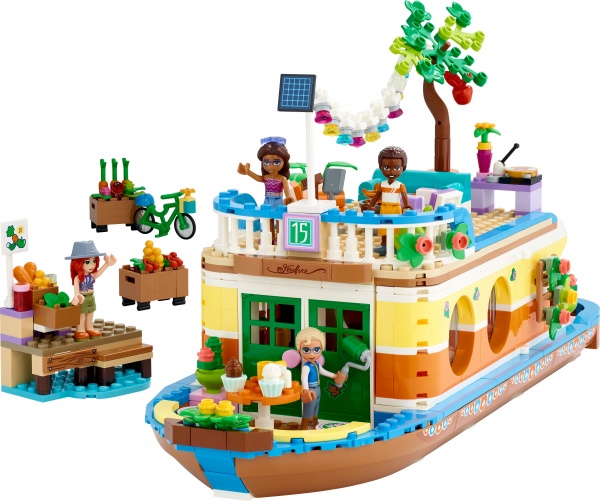 Конструктор LEGO Friends Плавучий будинок на каналі 41702